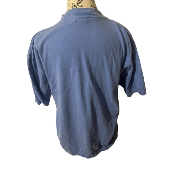 Vintage Disney Cast Member Original Mickey Mouse Blue T Shirt Size Large RARE - Picture 2 of 10